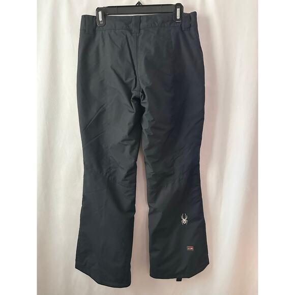 Spyder Women's Snow Pants Ski Snowboard Winter Sports Black Size 10 - Picture 6 of 7